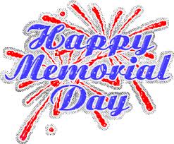 Happy Memorial Day May 27th