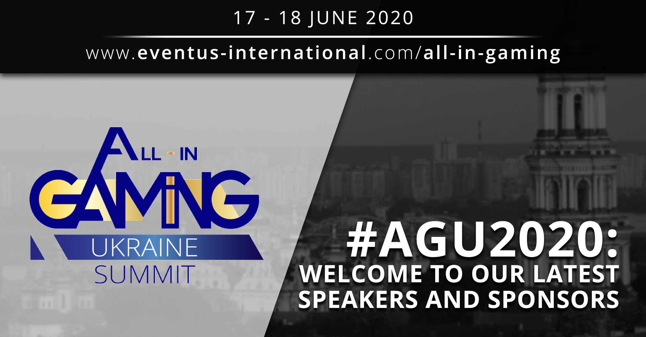 Eventus International Brings The First Ever Annual AGU: All-In Gaming Ukraine 2020 Summit