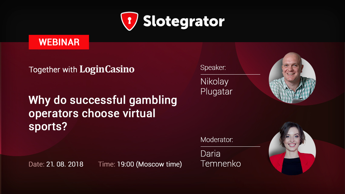Gaming Webinar: Slotegrator And Login Casino Discuss: Why do successful gambling operators choose virtual sports?