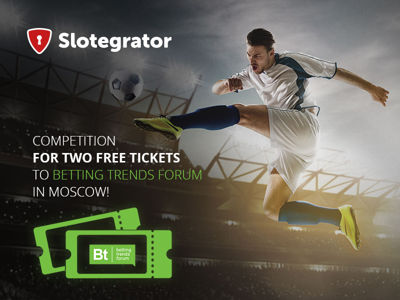 Gaming Press Release: Slotegrator Announces A Competition For 2 Free Tickets To Betting Trends Forum In Moscow