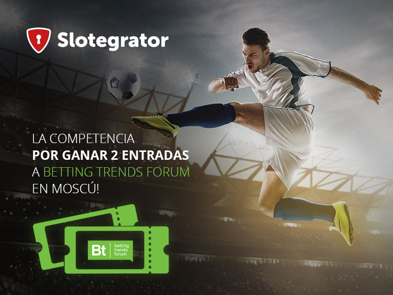 Gaming Comunicado de prensa: Slotegrator anuncia una competición por 2 entradas gratis para Betting Trends Forum en Moscú