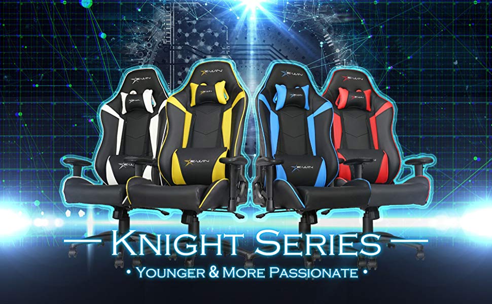 Gaming Chair Review: Ewin Knight Series Ergonomic PC Gaming Chair For Back Support