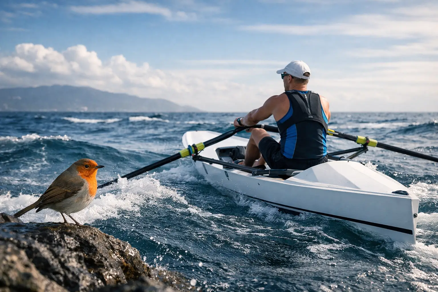 Rowing Training for Open Ocean Conditions