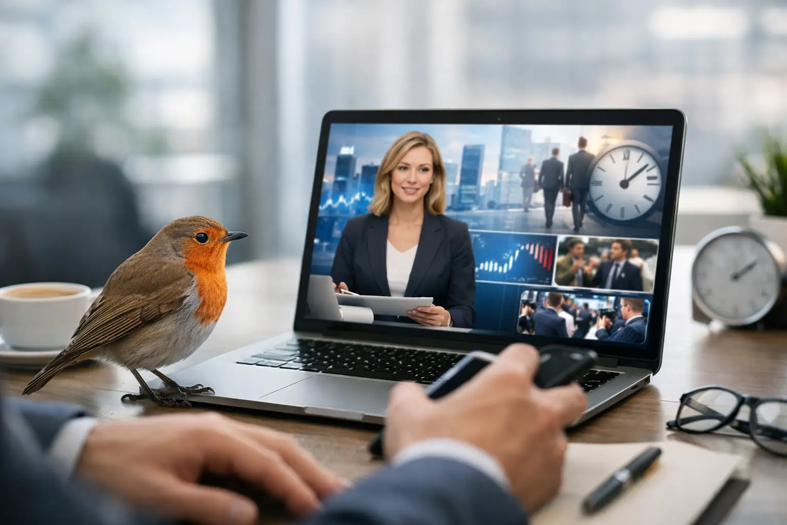 Business News Video Updates That Save Time