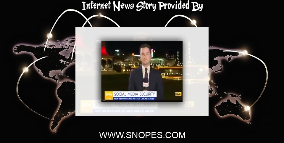 Internet News: Did Australia Enact a 'Social Credit System' for Internet Access? - Snopes.com
