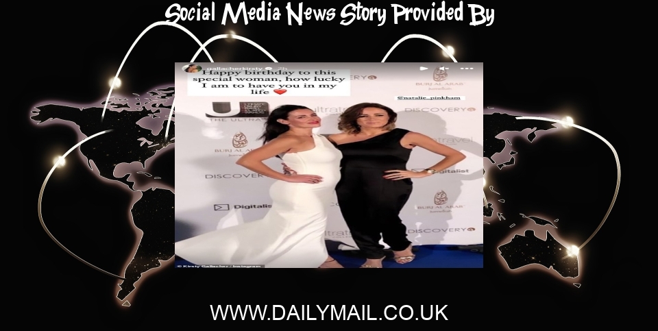 Social Media News: Kirtsy Gallacher breaks her silence as she posts on social media for the first time since brother-in-law Russe - Daily Mail