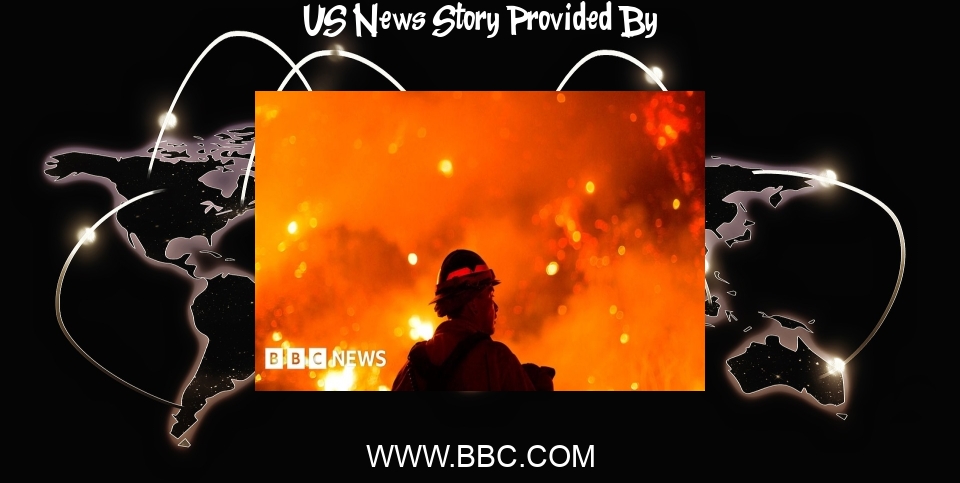 Us News Us West Coast Fires In Maps Graphics And Images Bbc News Daily Usa News Robinspost News Network