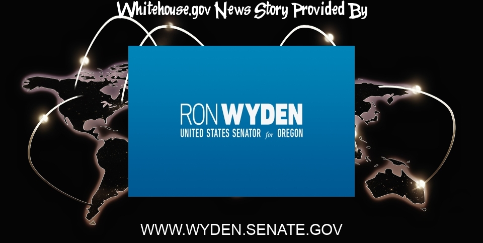 White House News: Wyden, Merkley Statement on White House Nomination of Amy M ... - Senator Ron Wyden