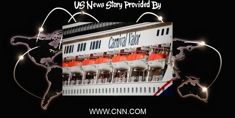 US News: A man reported missing from a Carnival cruise ship was rescued by the US Coast Guard in the Gulf of Mexico - CNN