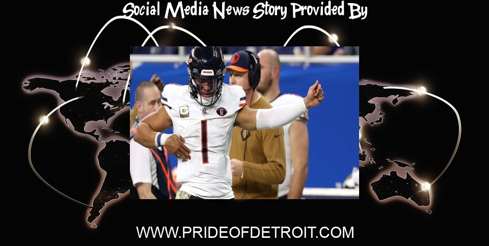 Social Media News: Detroit Lions social media absoluties fries Justin Fields, Chicago Bears - Pride Of Detroit