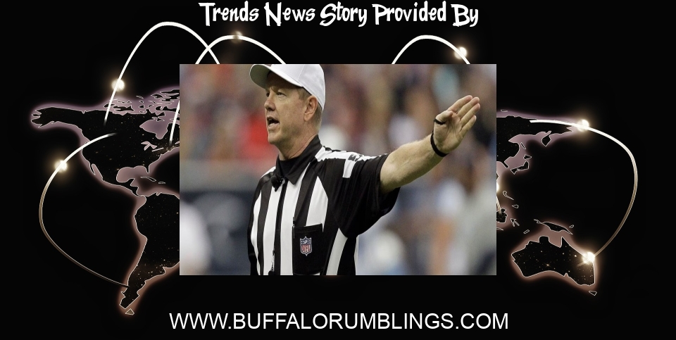 Trends News: Bills-Bengals playoff game referee: Carl Cheffers trends - Buffalo Rumblings