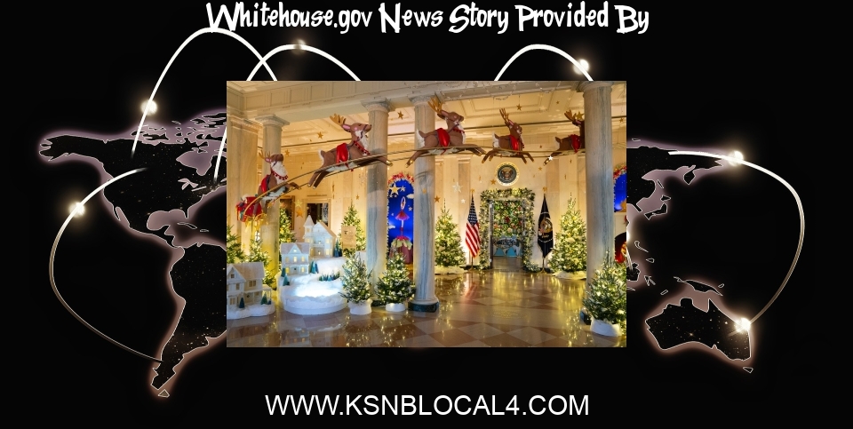 White House News: Deck the White House halls: Jill Biden wants holiday visitors to feel like kids again - KSNB