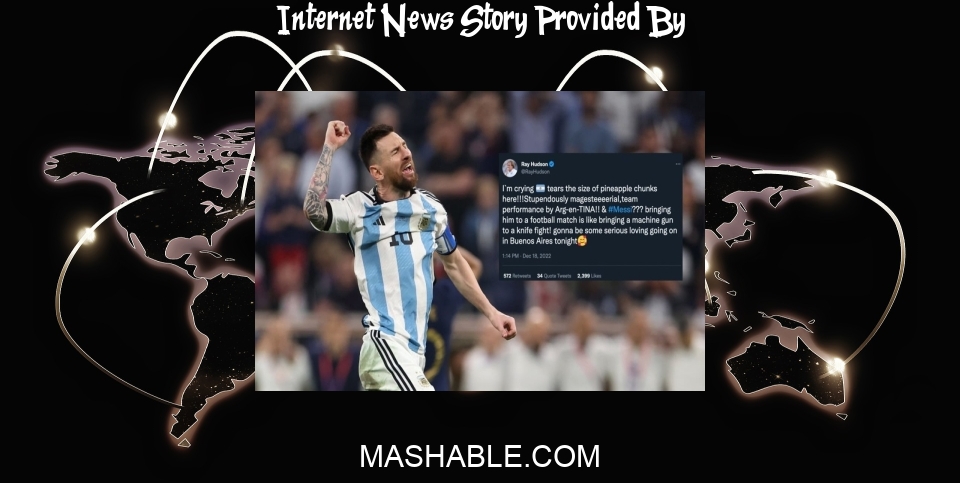 Internet News: Messi won the World Cup and the internet went BONKERS - Mashable