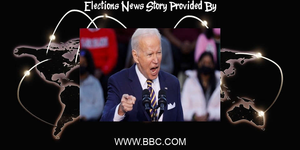 Elections News: Biden calls for 'turning point' on election laws - BBC News