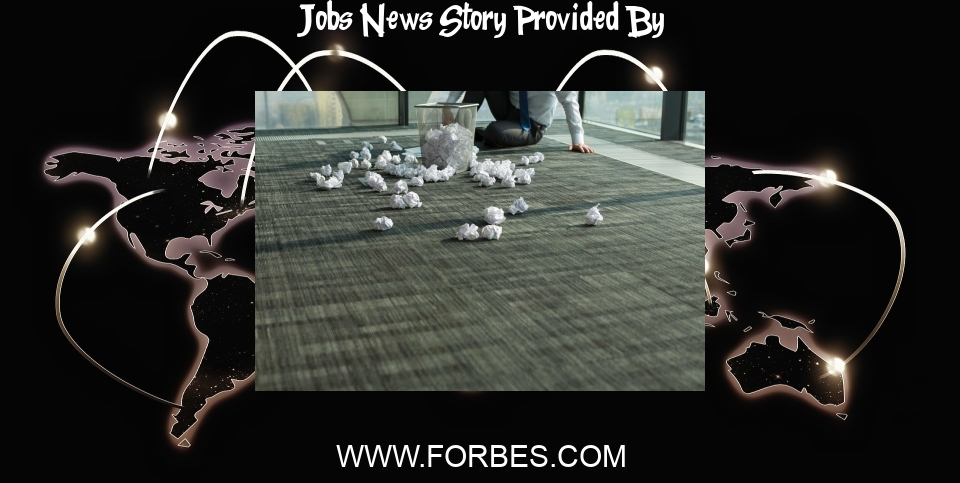 Jobs Report News: Are Founders Discriminated Against If They Look For Jobs? - Forbes