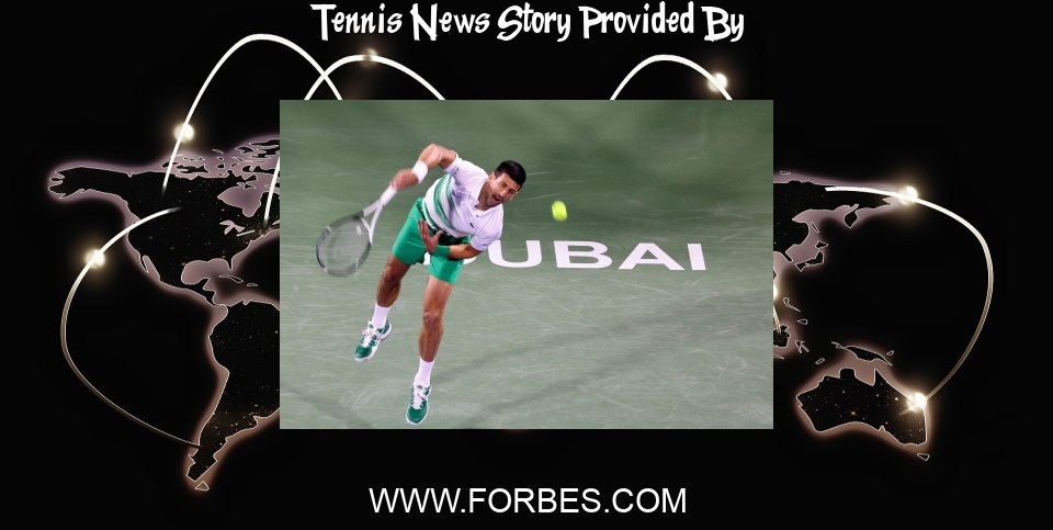 Tennis News: Novak Djokovic, Iga Swiatek To Headline New World Tennis League In Dubai - Forbes