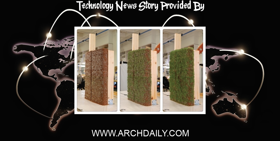 Technology News: Nature and Technology: Walls That Can Grow Plants - ArchDaily
