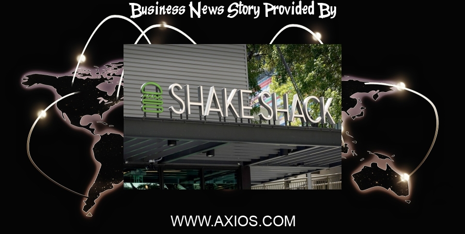 Business News: Shake Shack business hurt by lack of lunchtime traffic - Axios
