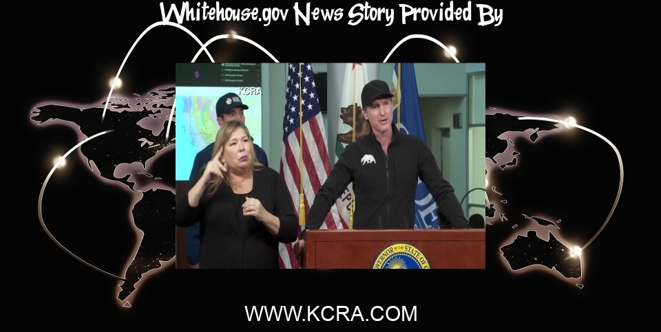 White House News: Biden approves emergency declaration for California storm impacts - KCRA Sacramento