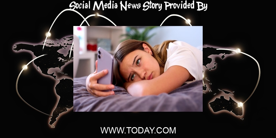 Social Media News: Psychological report demands social media platforms protect kids - TODAY