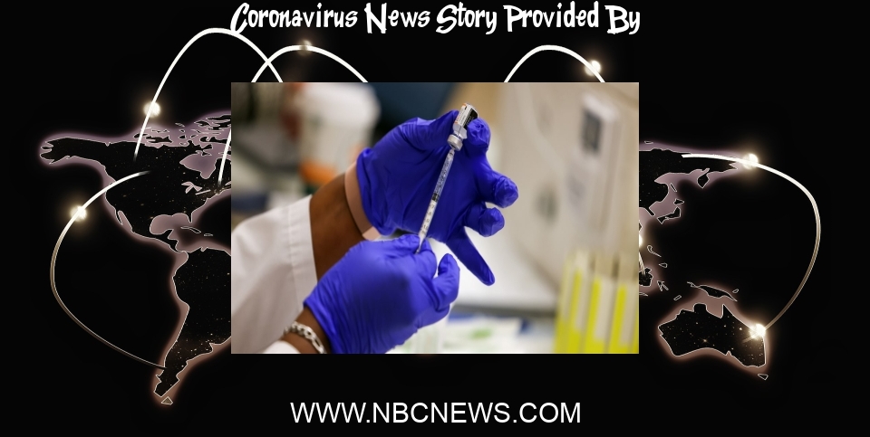 Coronavirus News: FDA proposes simplifying the Covid vaccine schedule, making it similar to the flu shot - NBC News