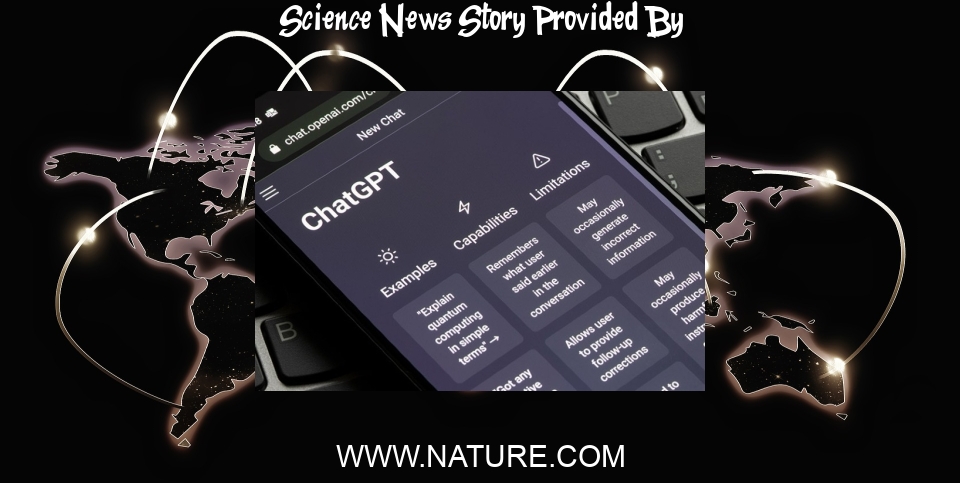 Science News: Tools such as ChatGPT threaten transparent science; here are our ground rules for their use - Nature.com