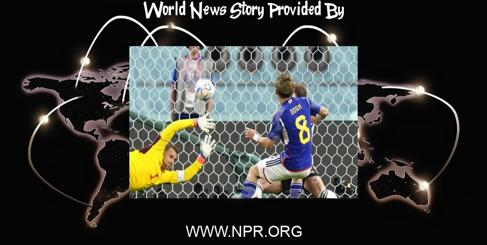 World News: Japan-Germany World Cup match: Late goals by Doan and Asano give Japan the upset - NPR