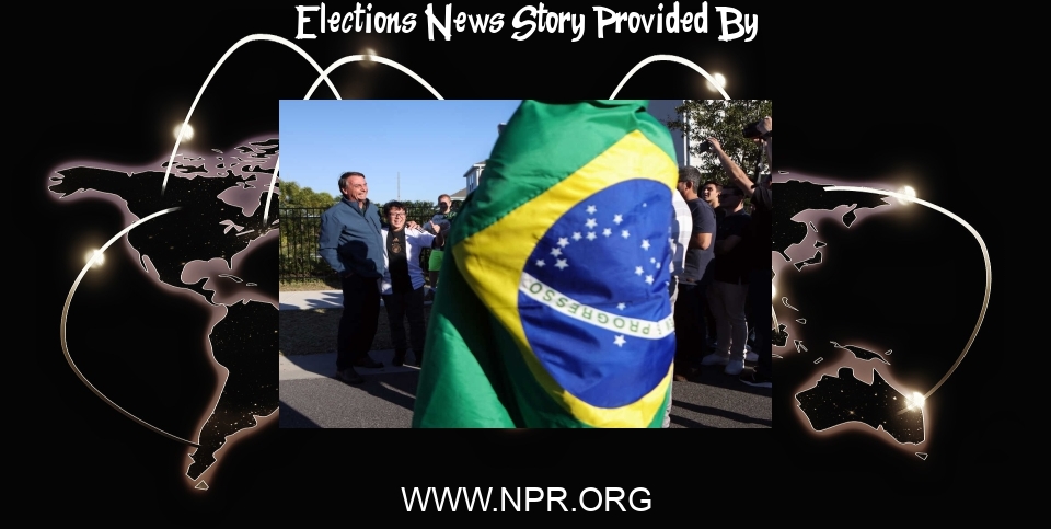 Elections News: Bolsonaro backers in Florida decry what they see as a stolen election in Brazil - NPR