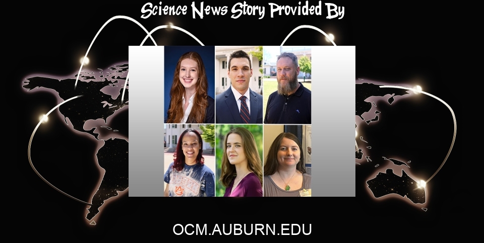 Science News: Eight Auburn University students, graduates receive National Science Foundation fellowships - Office of Communications and Marketing