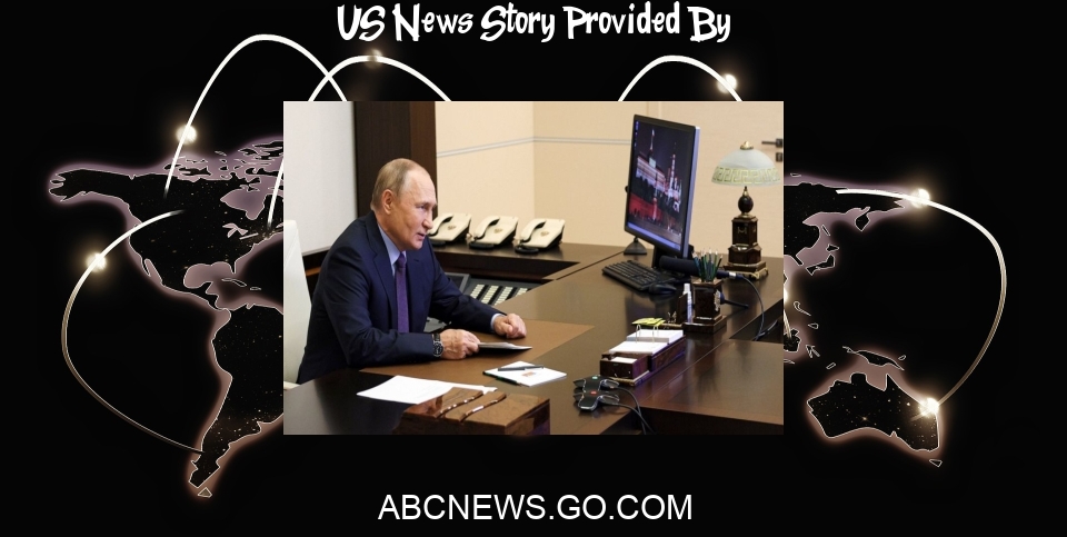 US News: Putin blasts US attempts to preserve global domination - ABC News