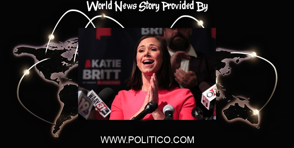 World News: Britt beats Brooks in Senate primary that divided MAGA world - POLITICO