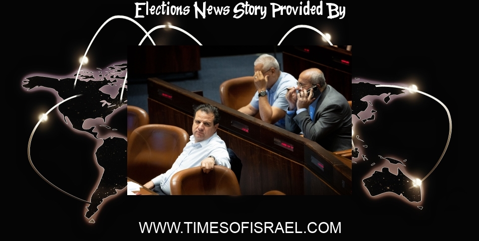 Elections News: Herzog tells MKs he’ll work to establish unity government after elections – report - The Times of Israel