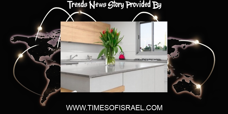 Trends News: Israeli kitchens serve up smart features, bold colors in newest design trends - The Times of Israel