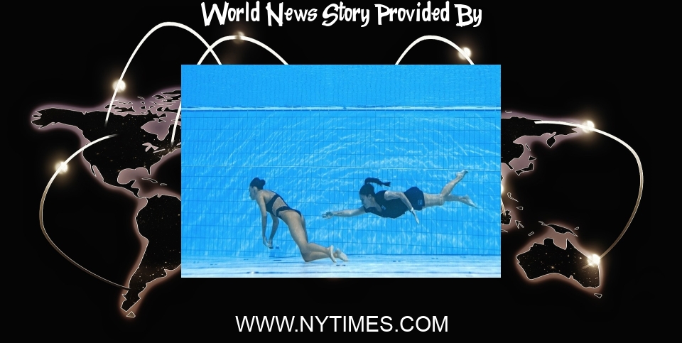 World News: Swimmer Anita Alvarez Is Rescued After Fainting During World Championships - The New York Times