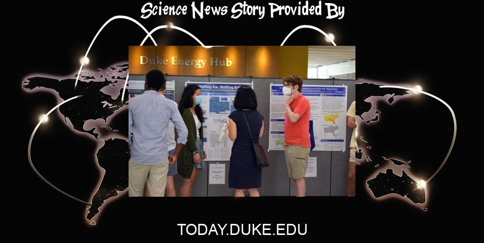 Science News: Data Science Meets Climate Research in New Summer Program - Duke Today