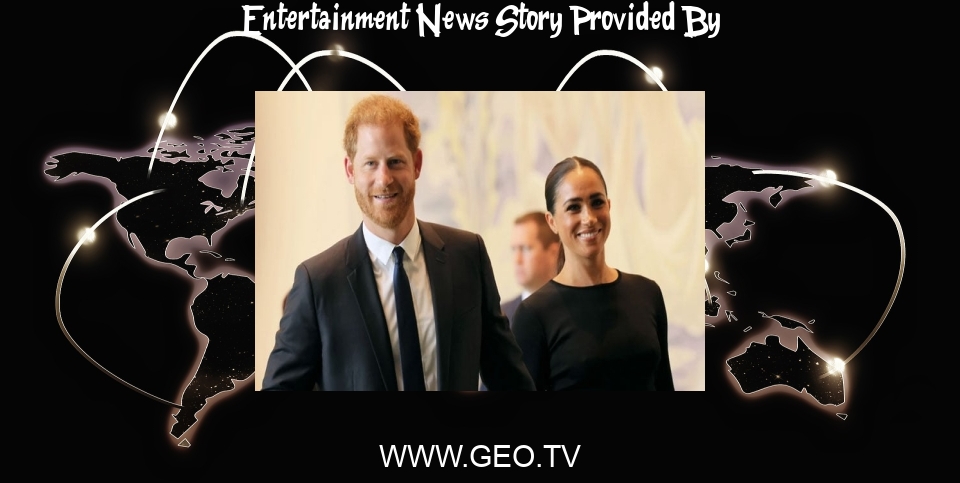 Entertainment News: Birth of Prince Harry and Meghans children questioned in latest attacks on the couple - Geo News