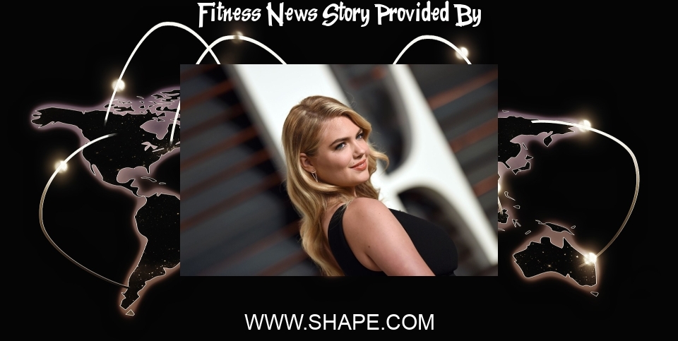 Fitness News: Watch Kate Upton Do Bulgarian Split Squats with 25-Pound Kettlebells - Shape Magazine