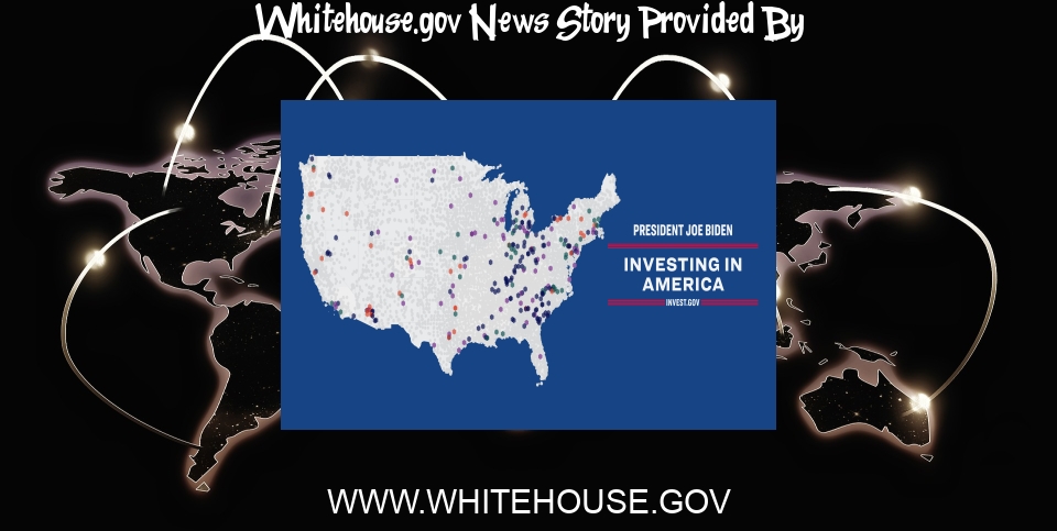 White House News: Investing In America - The White House