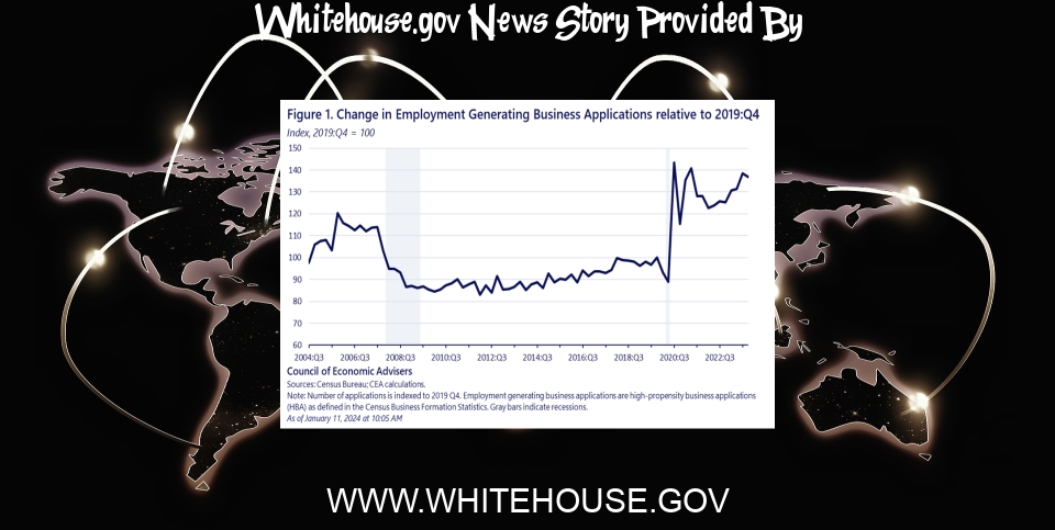 White House News: New Business Surge: Unveiling the Business Application Boom through an Analysis of Administrative Data | CEA - The White House