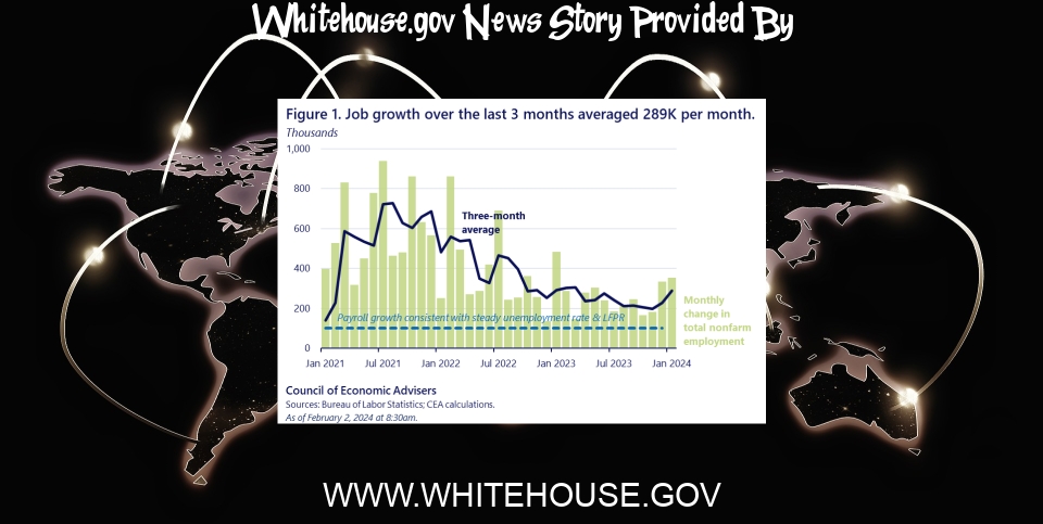 White House News: The January 2024 Employment Report: Explaining that big, upside surprise. | CEA - The White House
