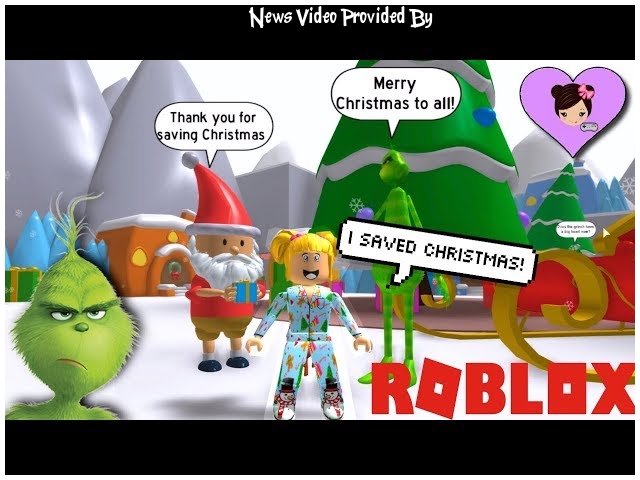 Baby Goldie Saves Christmas Grinch Movie Roblox Obby Bloxburg Roleplay News Related Videos - roblox obby grinch